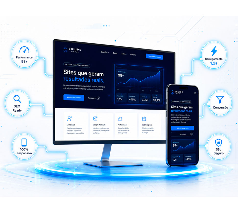 squide desenvolvimento de site seo hospedagem